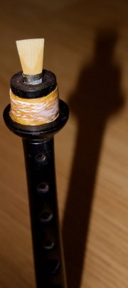 Chanter B flat with double reed