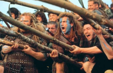 Braveheart par Mel Gibson (1995)